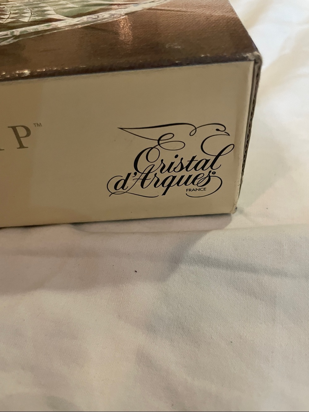 Cristal d’ Arques France Box of 4 Longchamp Dessert Plates - Picture 5 of 9